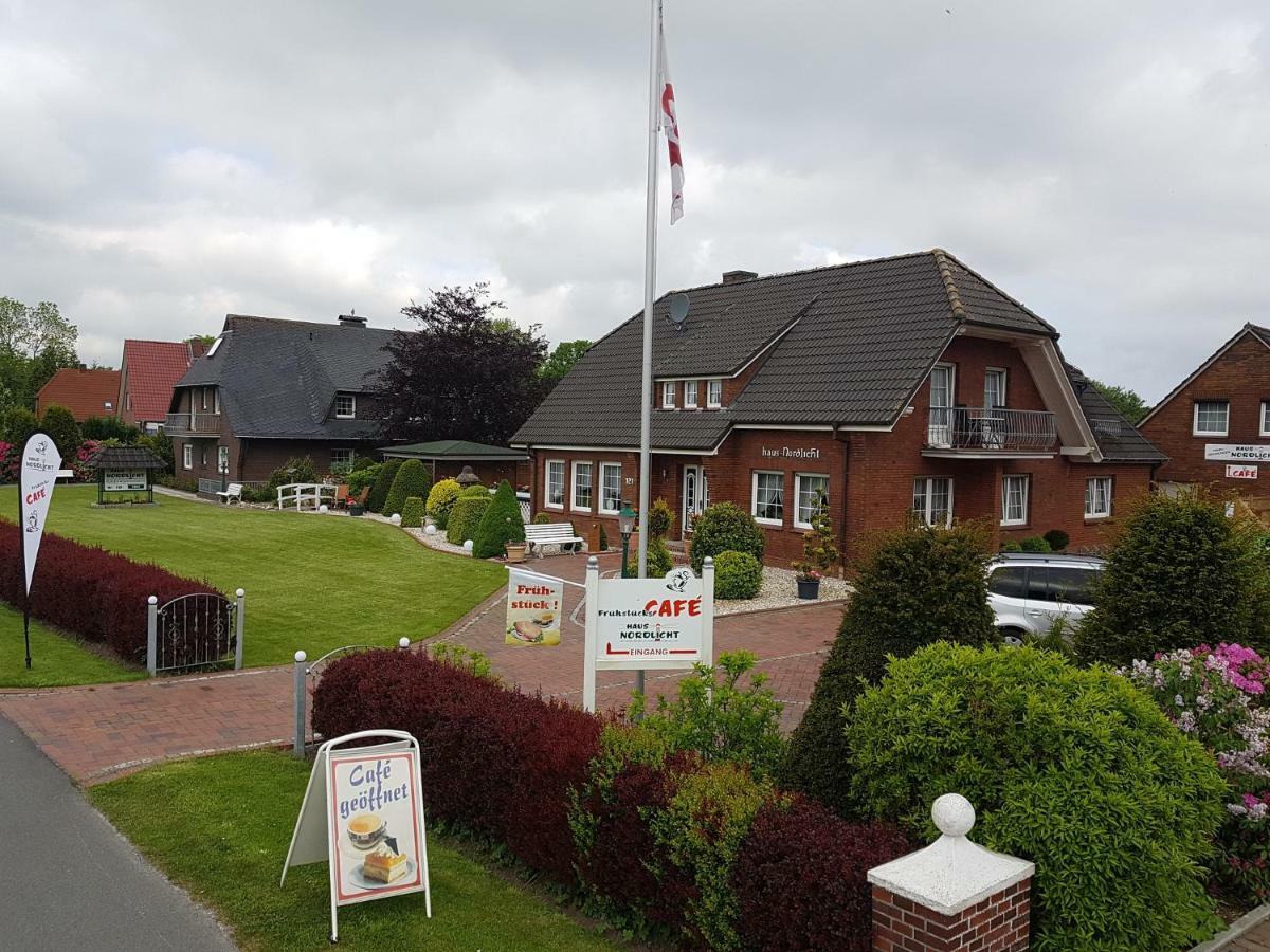 Cafe Hausnordlicht - Ferienwohnung 2 Dornum Eksteriør billede