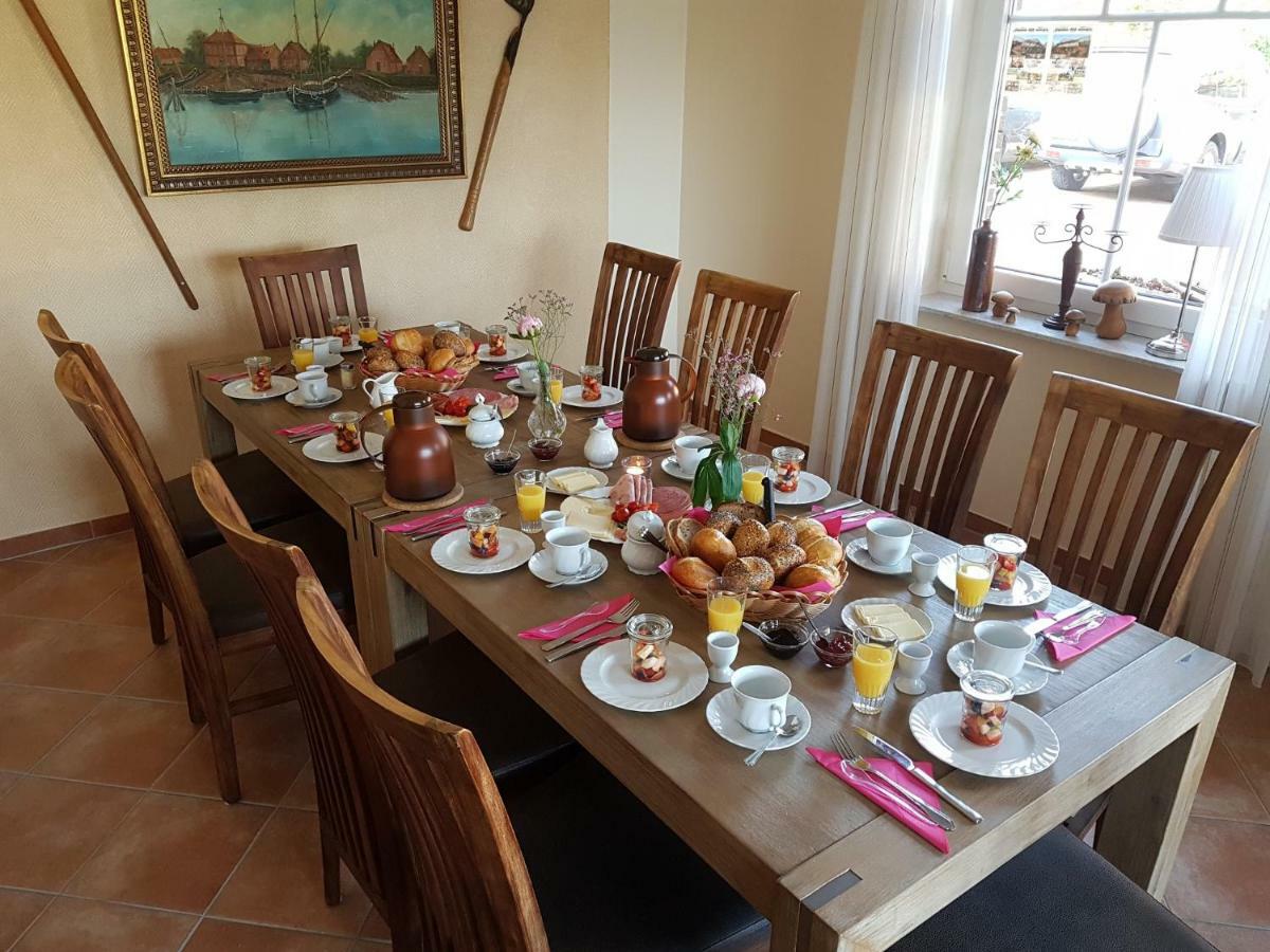 Cafe Hausnordlicht - Ferienwohnung 2 Dornum Eksteriør billede
