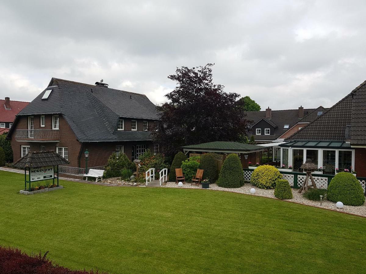 Cafe Hausnordlicht - Ferienwohnung 2 Dornum Eksteriør billede